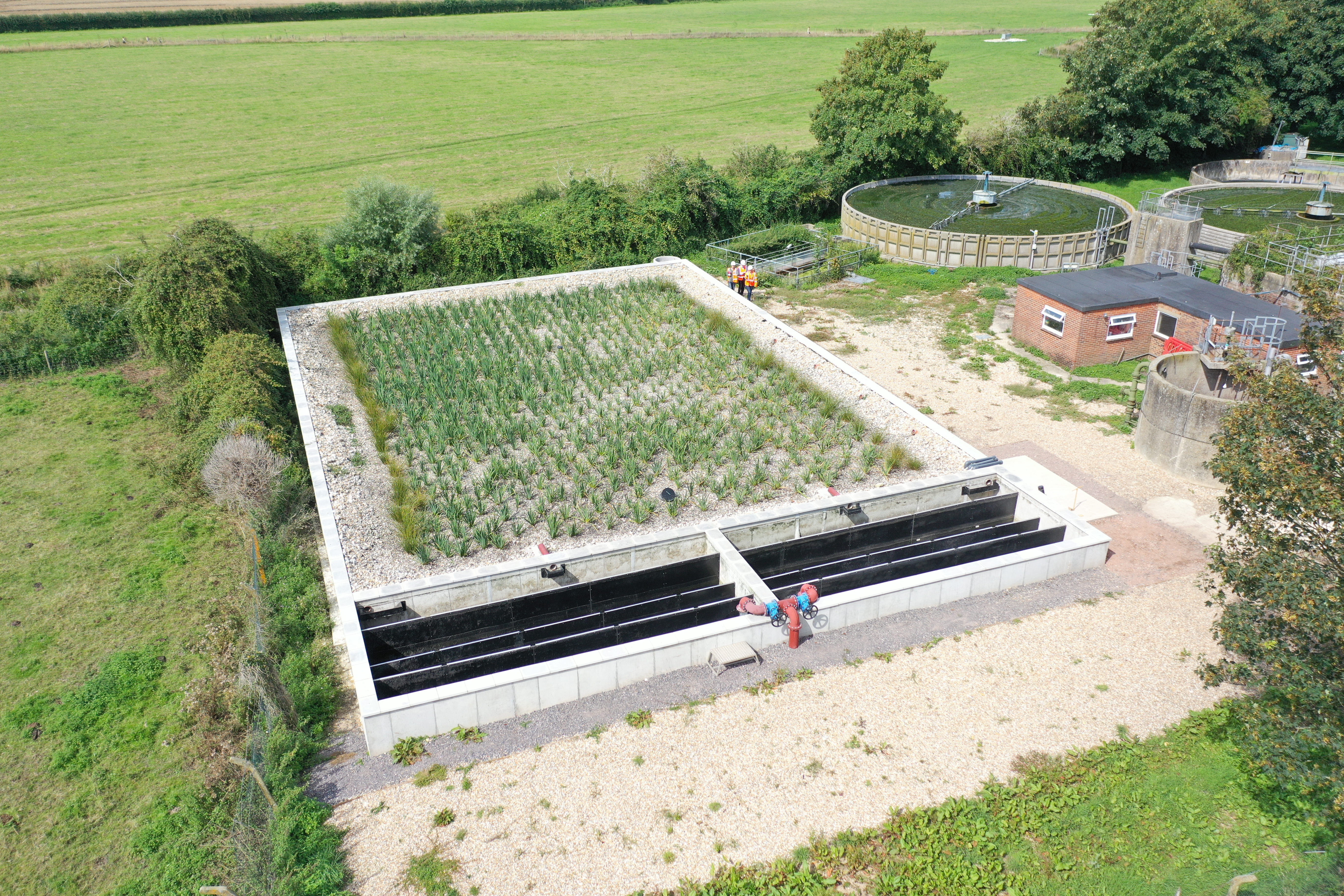 Lavant wetlands to reduce storm overflows